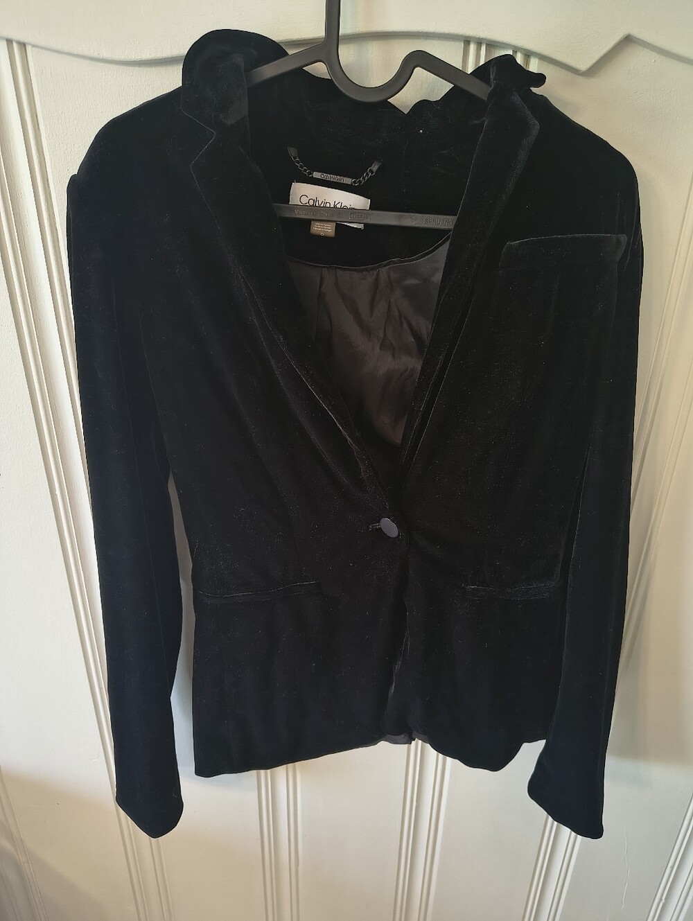 Calvin Klein Velvet Blazer